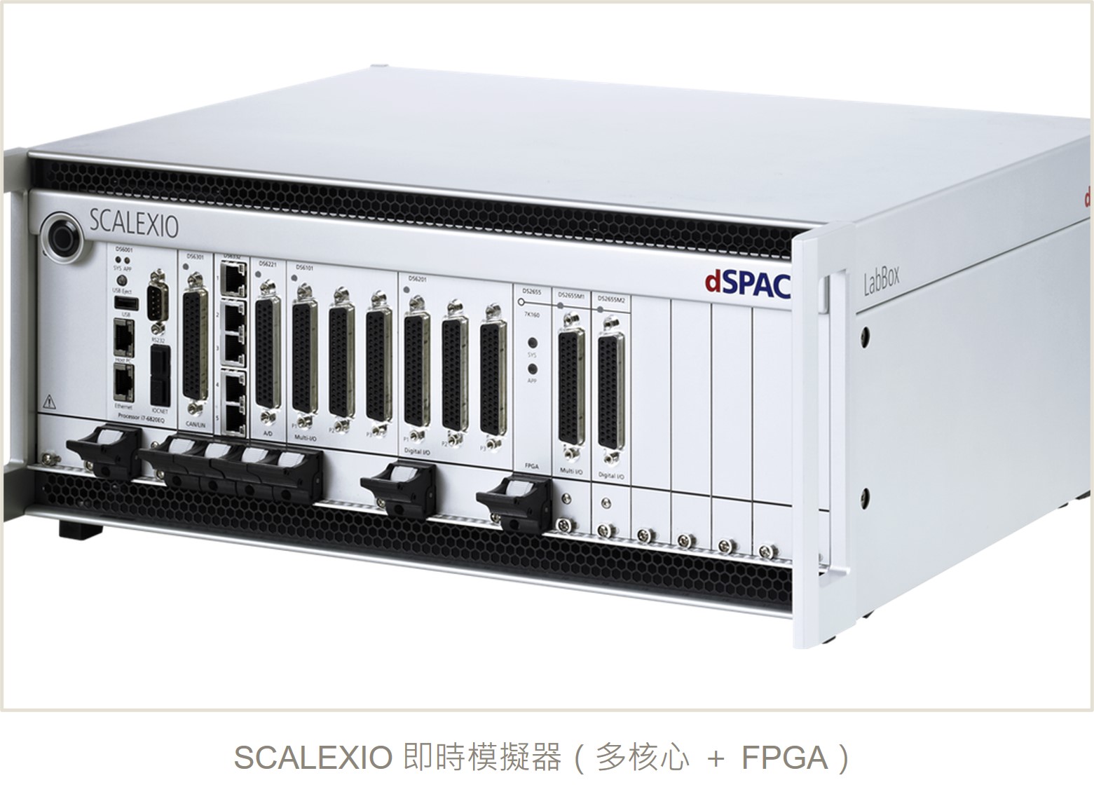 SCALEXIO 即時模擬平台與高速 FPGA 核心